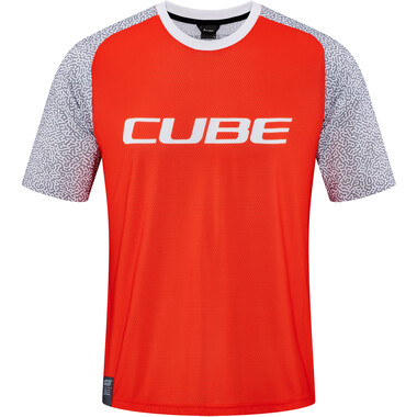 CUBE VERTEX Short-Sleeved Jersey Orange 0